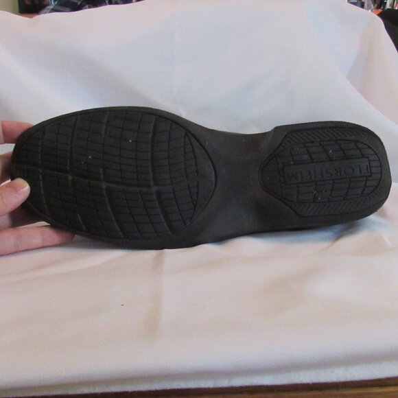 Florsheim Work Black Steel Toe Slip-On Loafer Work Safety Shoes Size 11.5 EUC - Picture 10 of 11